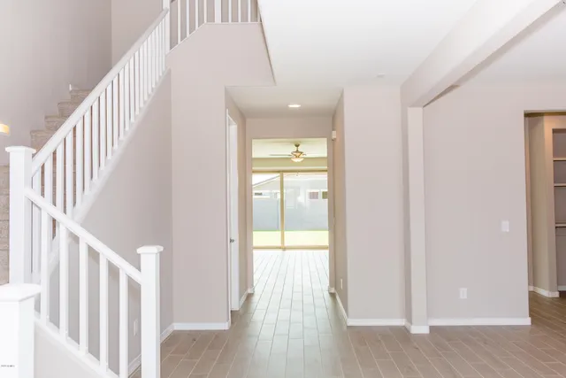 a view of a room with closet