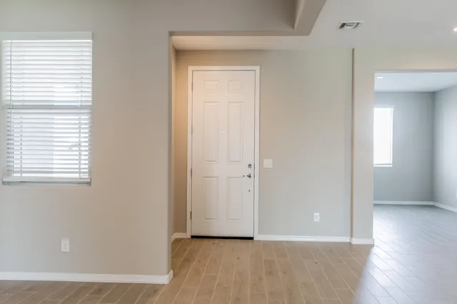 a view of an entryway with staircase