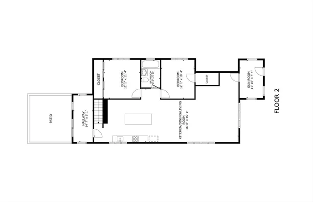 a picture of a floor plan