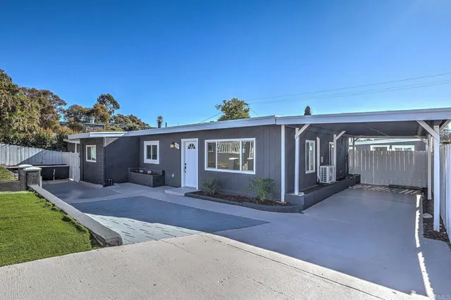 front view of a house with a porch