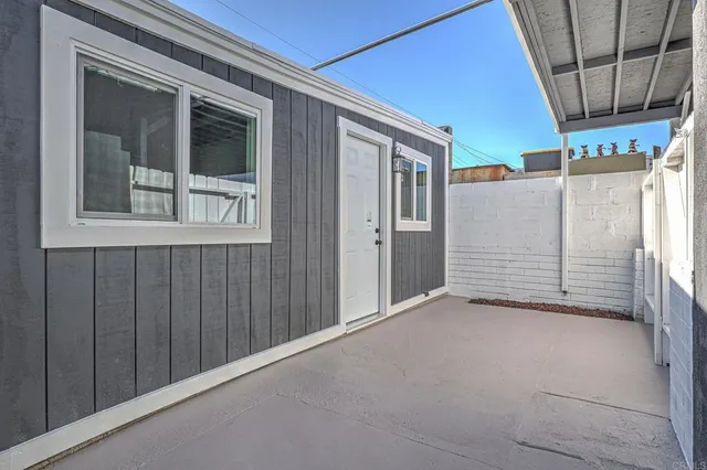 a view of a house with stairs