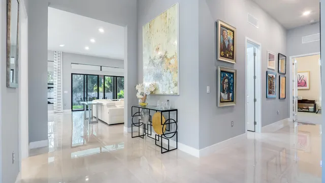 a view of a workspace with workspace and a couch