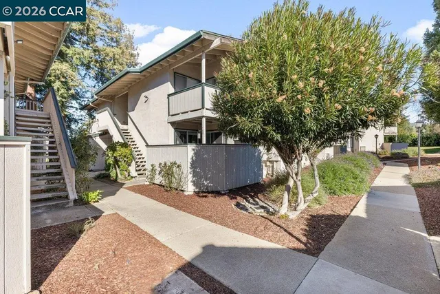 a front view of a house with a yard and tree s