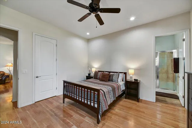 a living room with a couch and a window