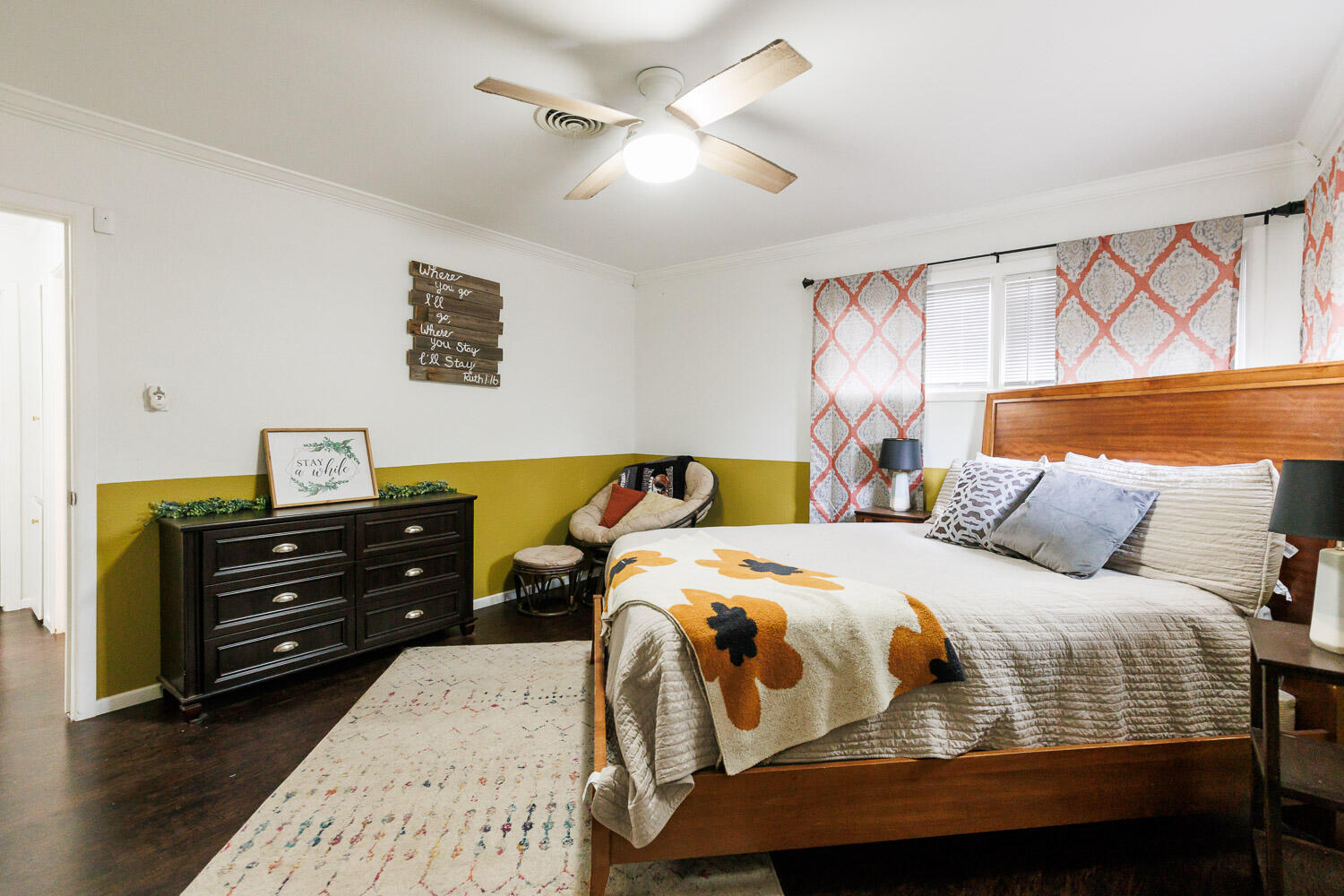 2718 55th Street Lubbock, TX 79413 - Photo 32 of 58 a bedroom with a bed and a dresser
