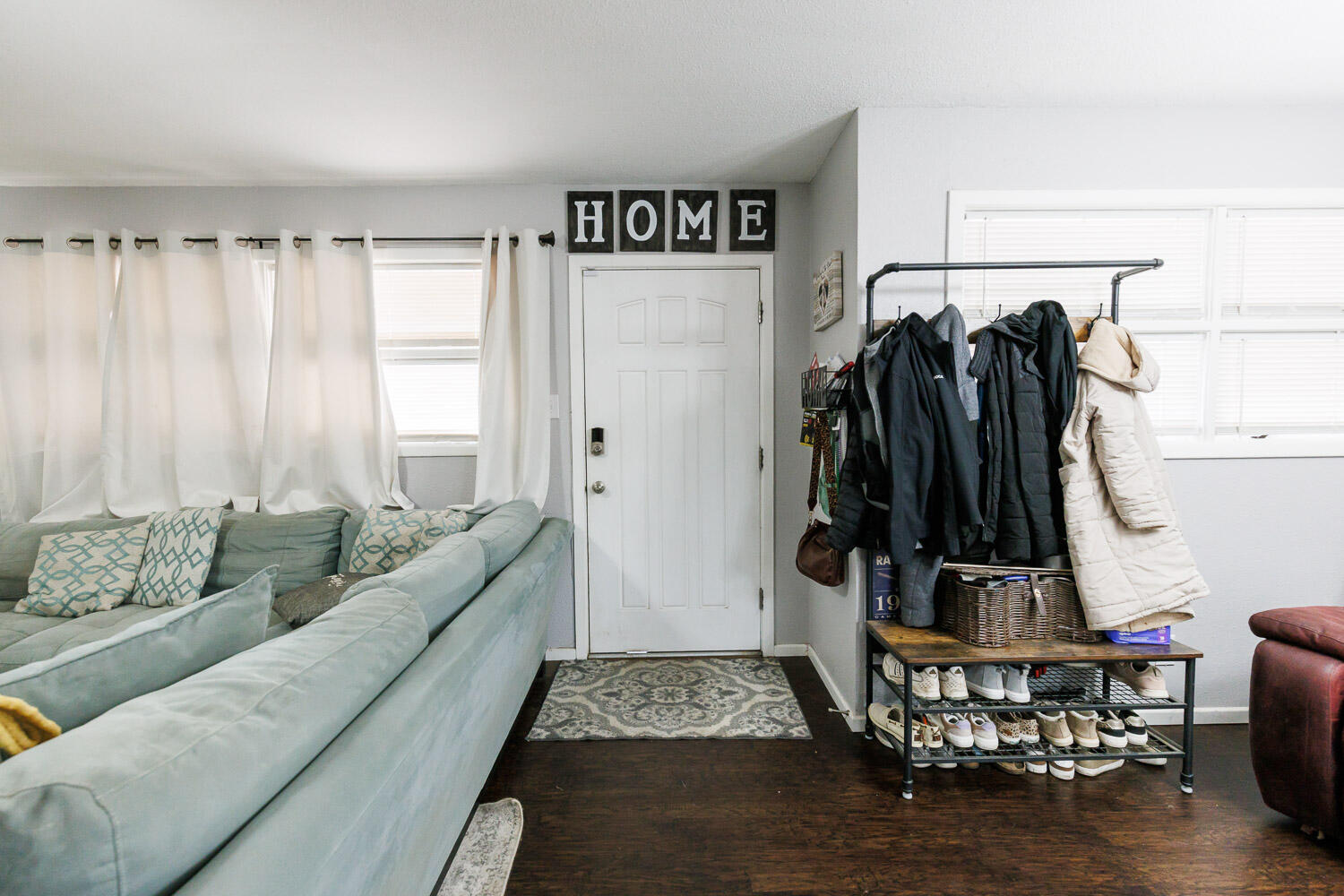 2718 55th Street Lubbock, TX 79413 - Photo 6 of 58 a living room with furniture and a rug