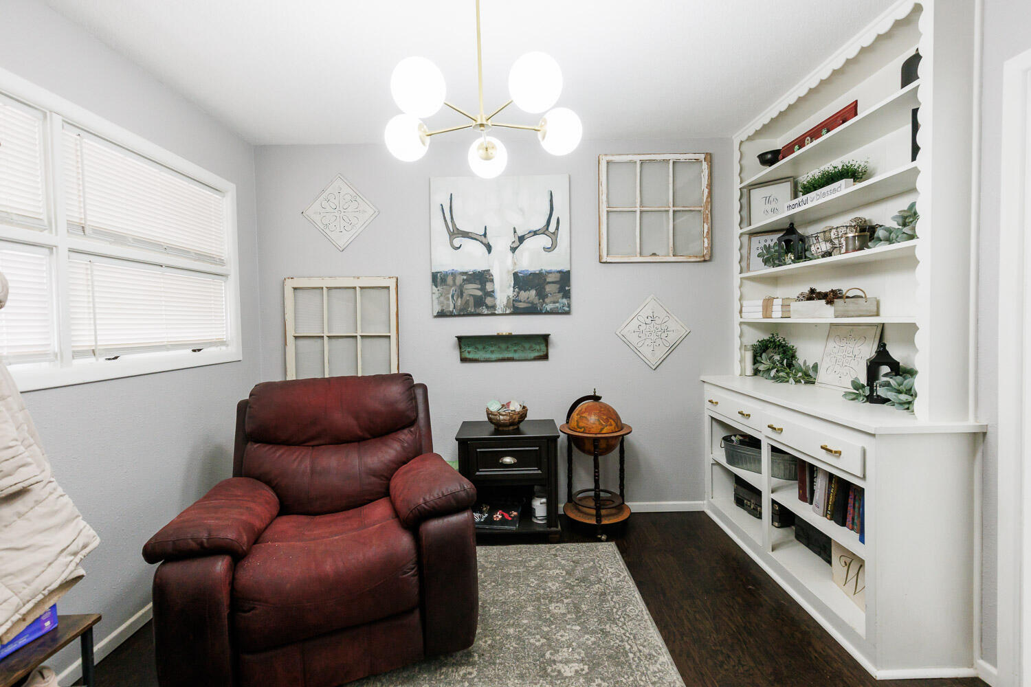 2718 55th Street Lubbock, TX 79413 - Photo 8 of 58 a bedroom with furniture and a window