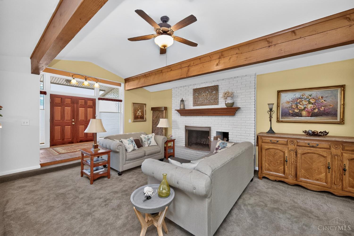 3078 Ebenezer Road Cincinnati, OH 45233 - Photo 8 of 51 Spend those autumn and winter evenings curled up next to the wood burning fireplace!