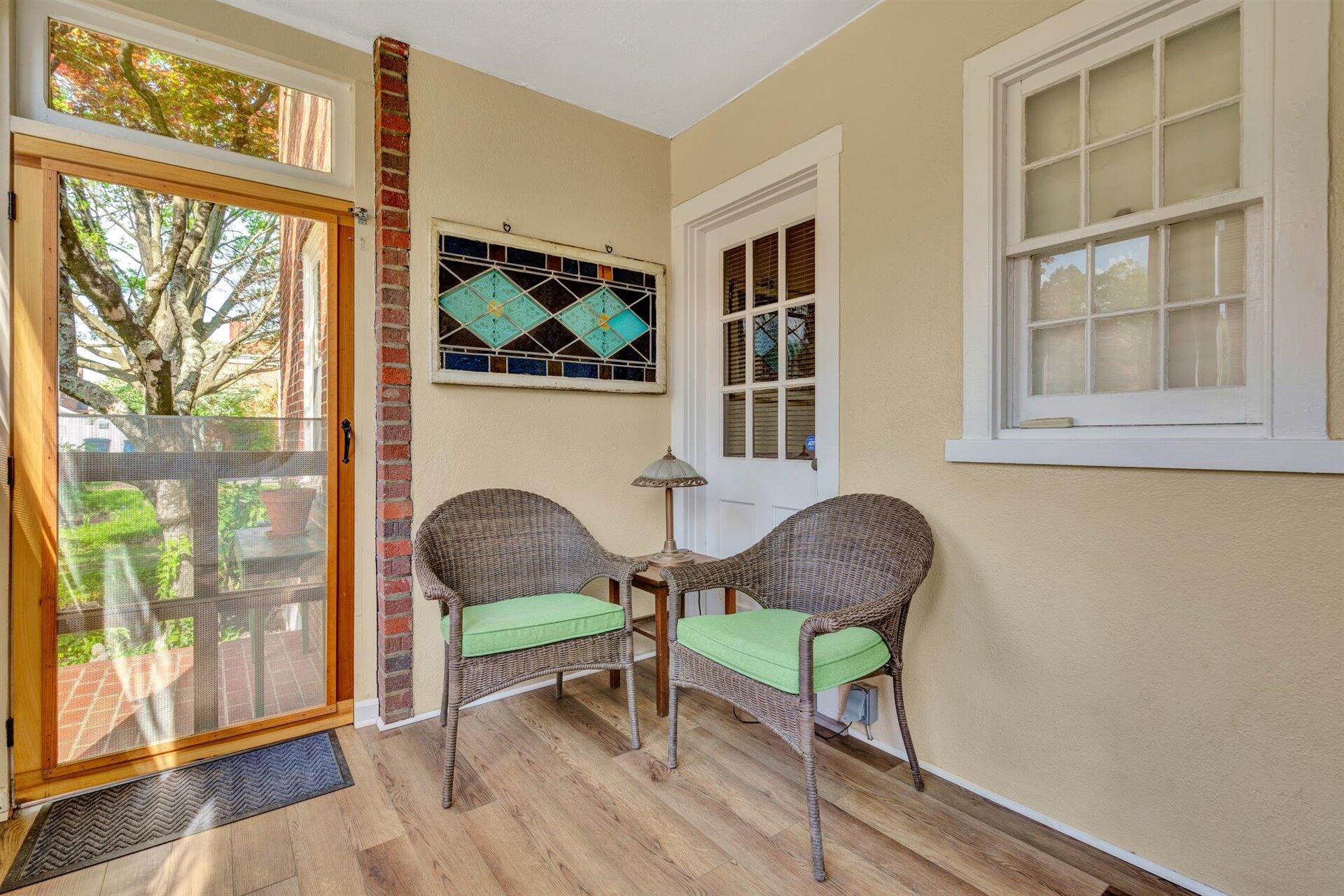 2103 Grandin Road Southwest Roanoke, VA 24015 - Photo 26 of 71 Screened porch off Kitchen