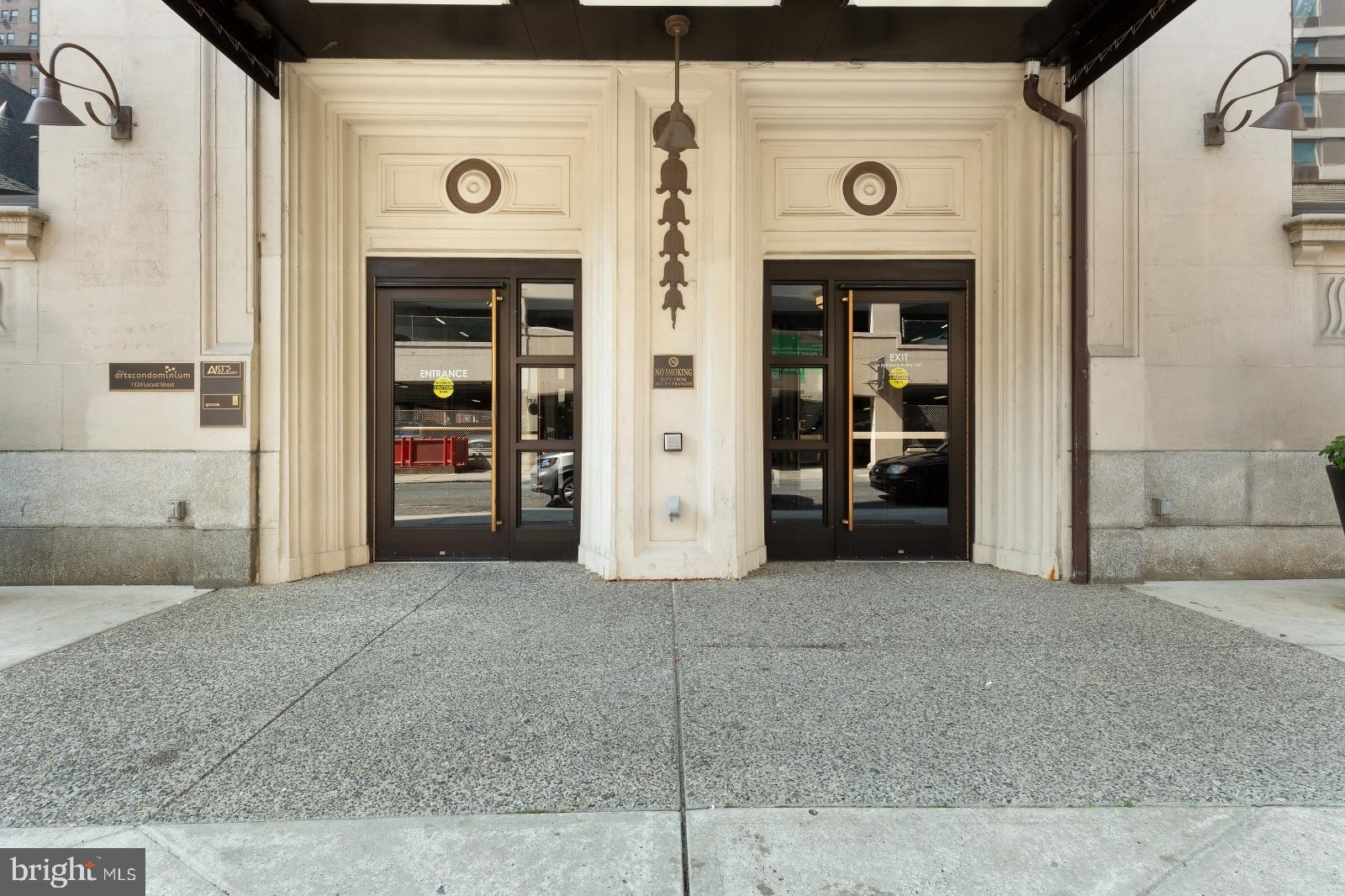 1324 Locust Street, Unit 1402 Philadelphia, PA 19107 - Photo 20 of 20 Building Main Entrance