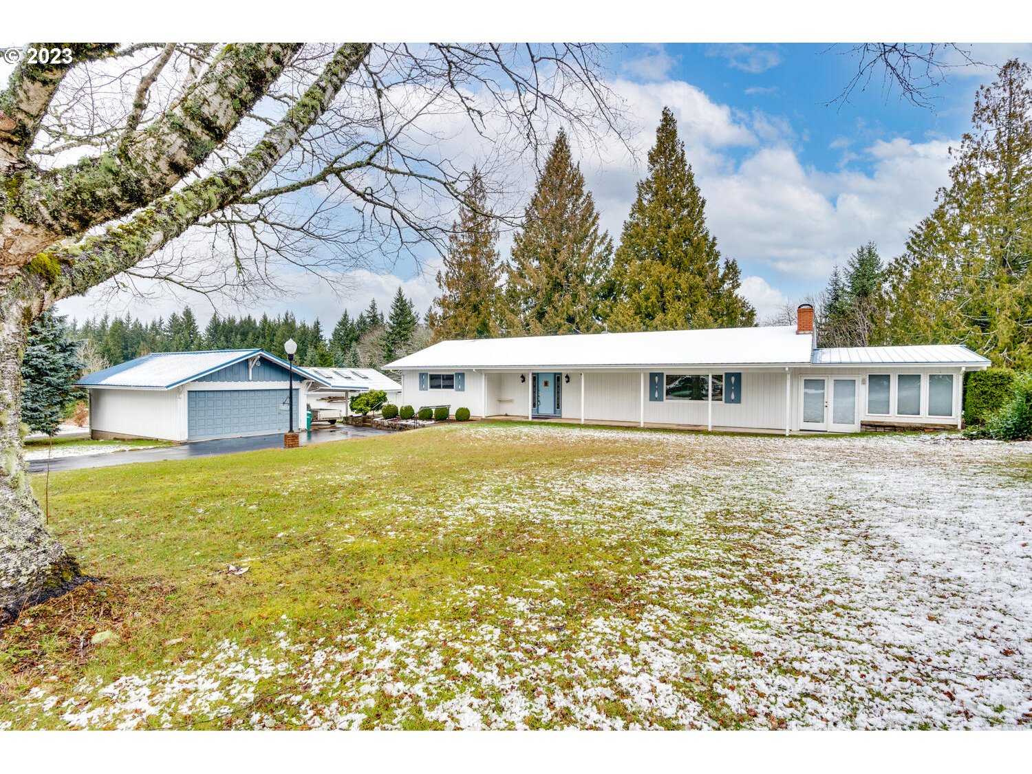 23728 South Springwater Road Estacada, OR 97023 - Photo 1 of 31 a front view of a house with a yard