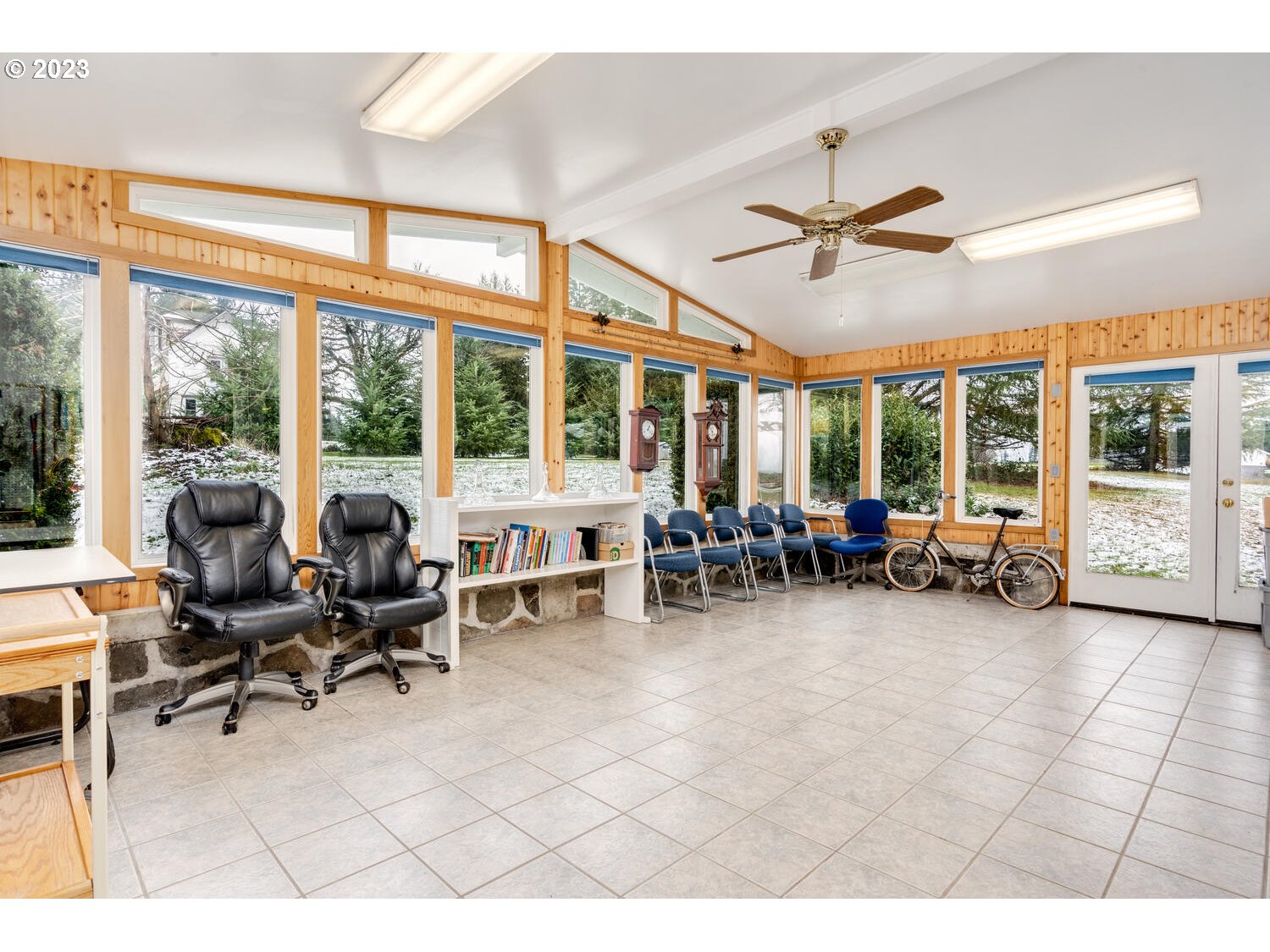 23728 South Springwater Road Estacada, OR 97023 - Photo 15 of 31 a view of a livingroom with lounge chair and a large window