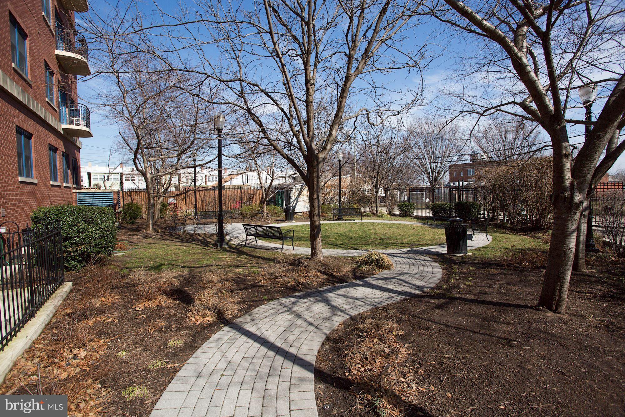 401 13th Street Northeast, Unit 408 Washington, DC 20002 - Photo 16 of 30 Gated sitting area