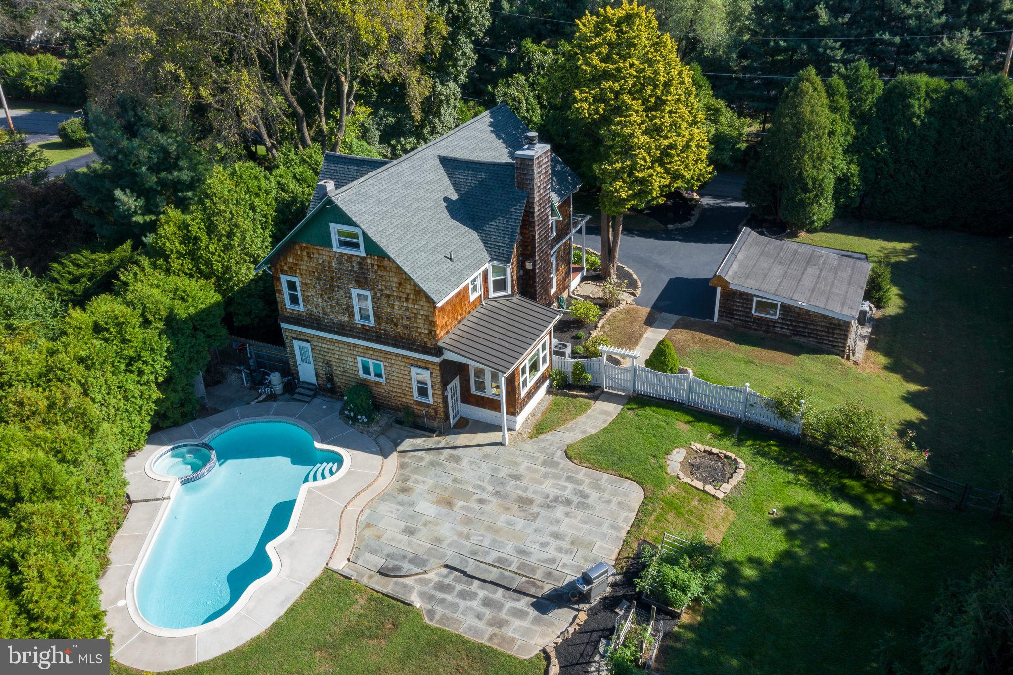 1210 Ashbridge Road West Chester, PA 19380 - Photo 2 of 26 Aerial View - Backyard