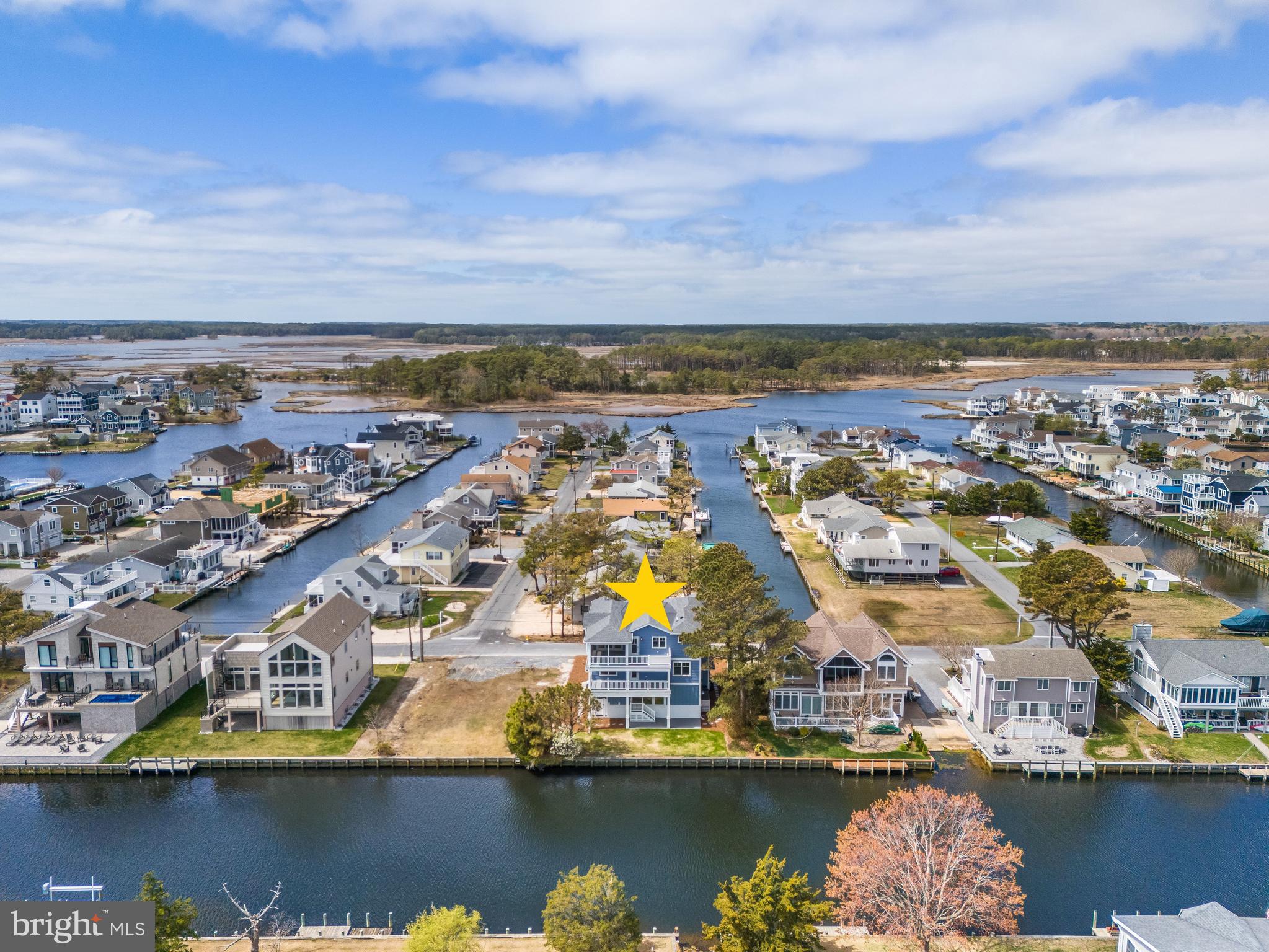 322 York Road South Bethany, DE 19930 - Photo 7 of 137 Bird’s Eye View with Dual Canal Views