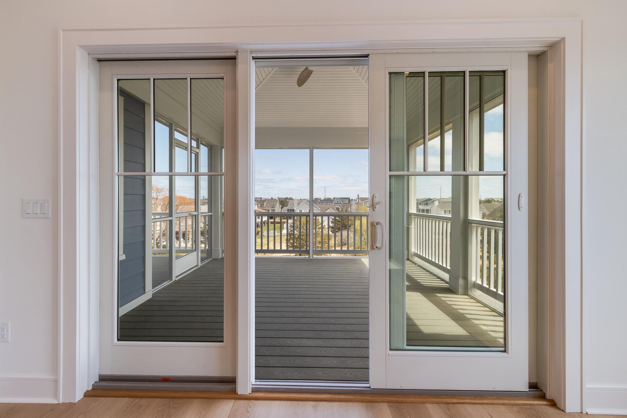 322 York Road South Bethany, DE 19930 - Photo 72 of 137 access to the dining room from the porch