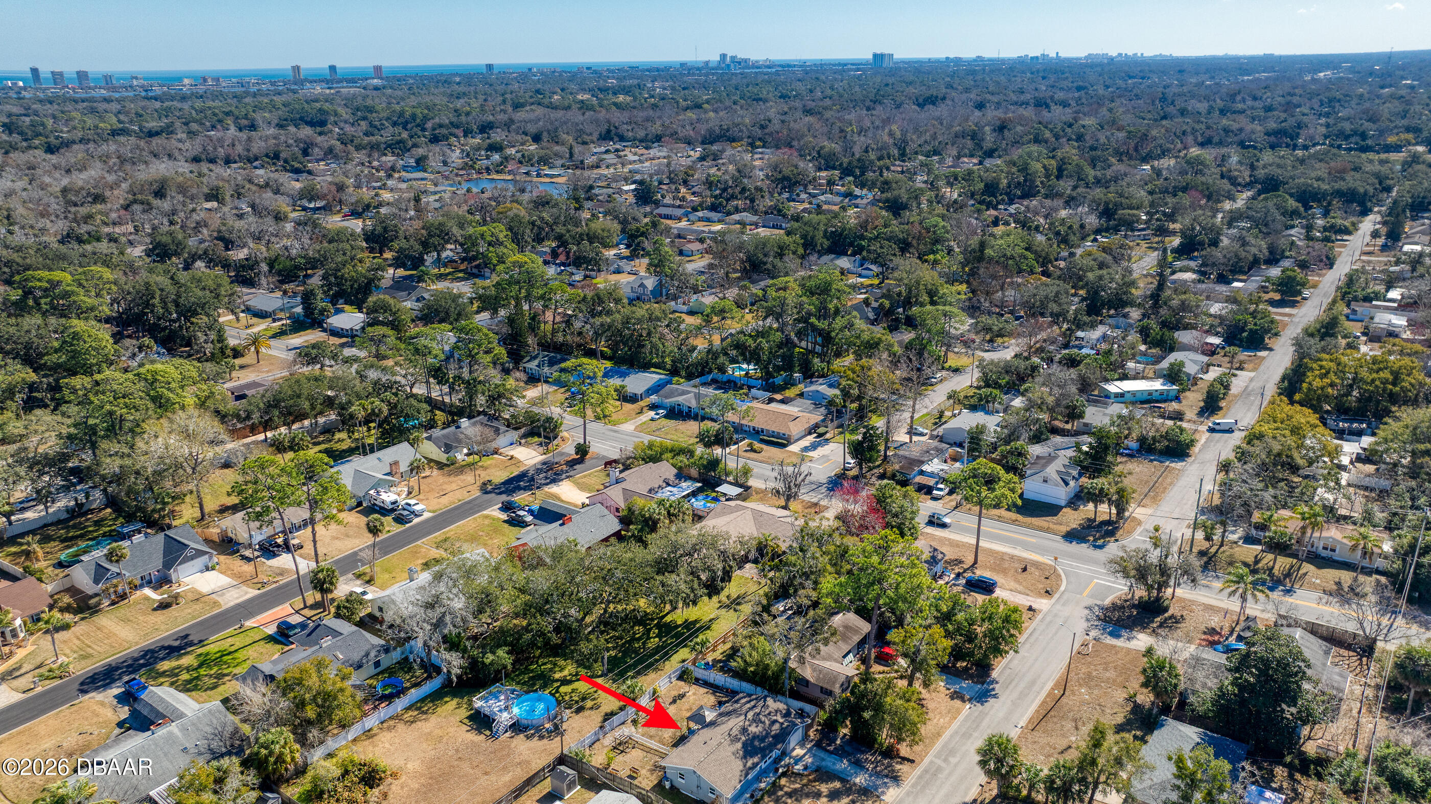 409 Collins Street Ormond Beach, FL 32174 - Photo 47 of 52 Drone_409Collins-3_arrow