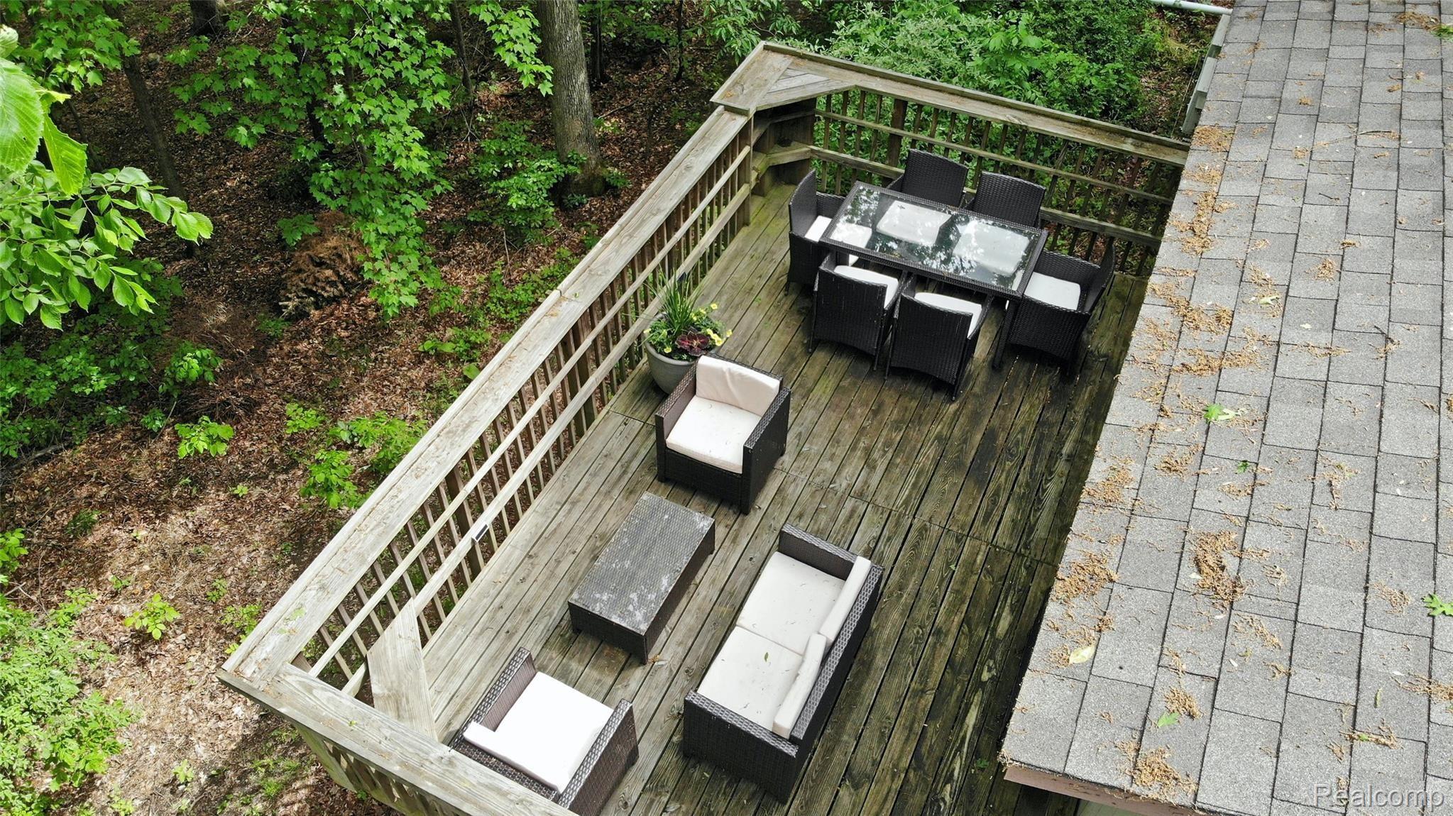 310 North Van Road Holly, MI 48442 - Photo 55 of 75 54) Aerial Back Deck.jpg