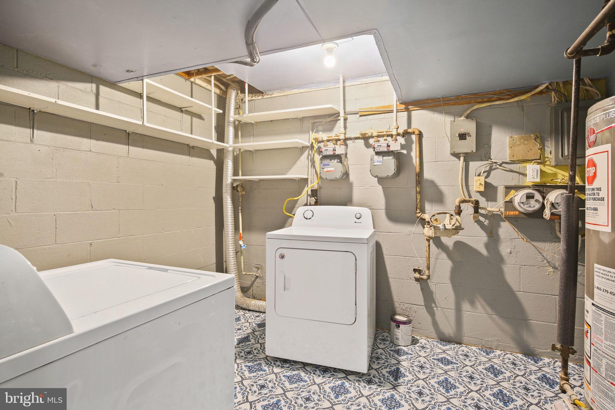 9432 Merryrest Road Columbia, MD 21045 - Photo 43 of 47 a utility room with dryer and washer