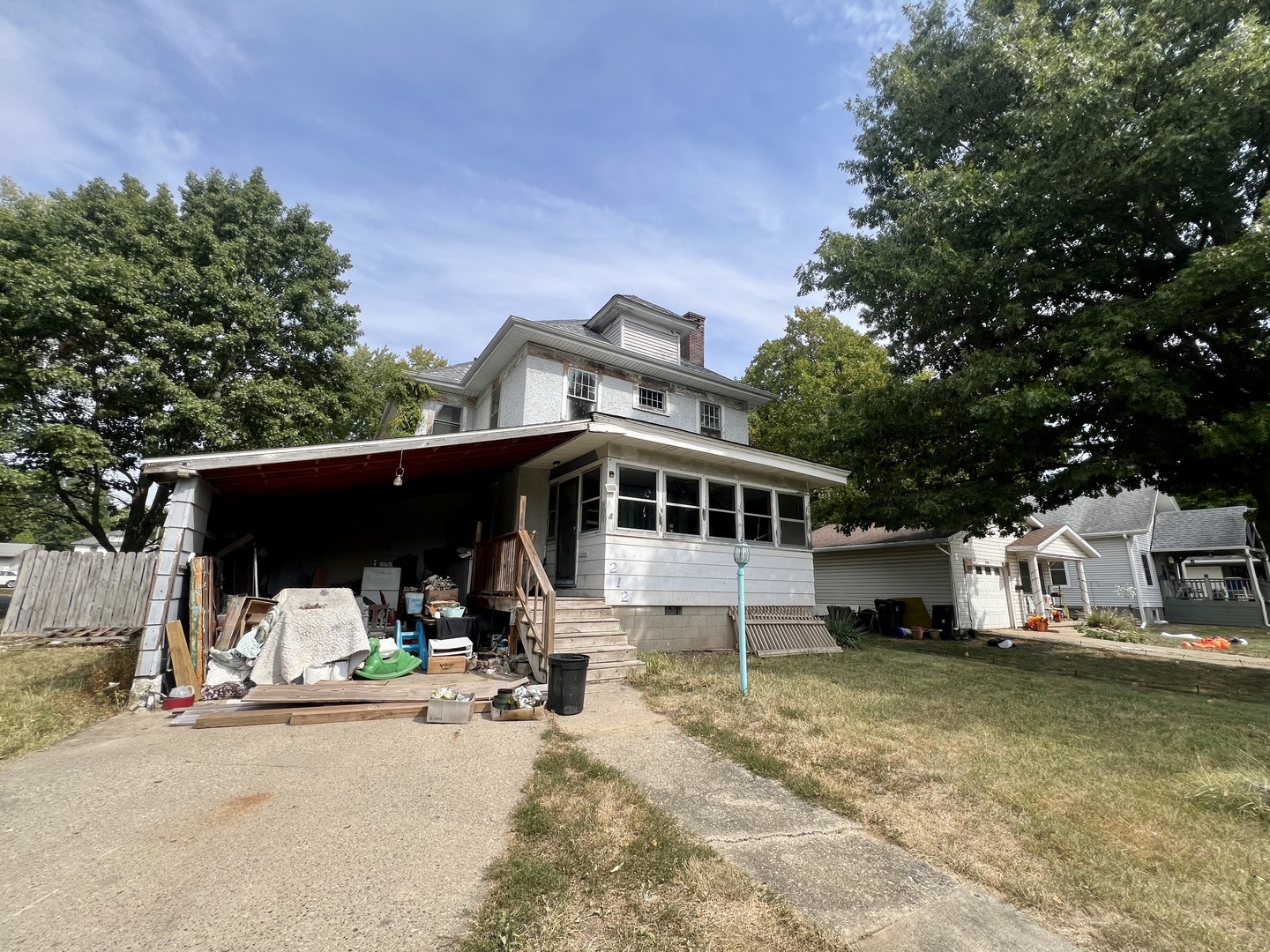 212 Vine Street Villa Grove, IL 61956 - Photo 2 of 36 a view of a house with backyard
