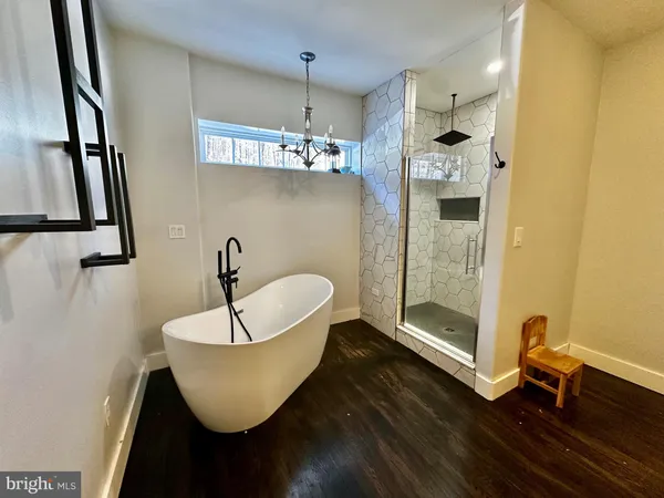 a room with table and chairs