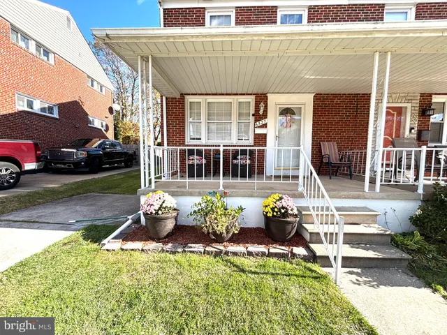 a garden view with a seating space