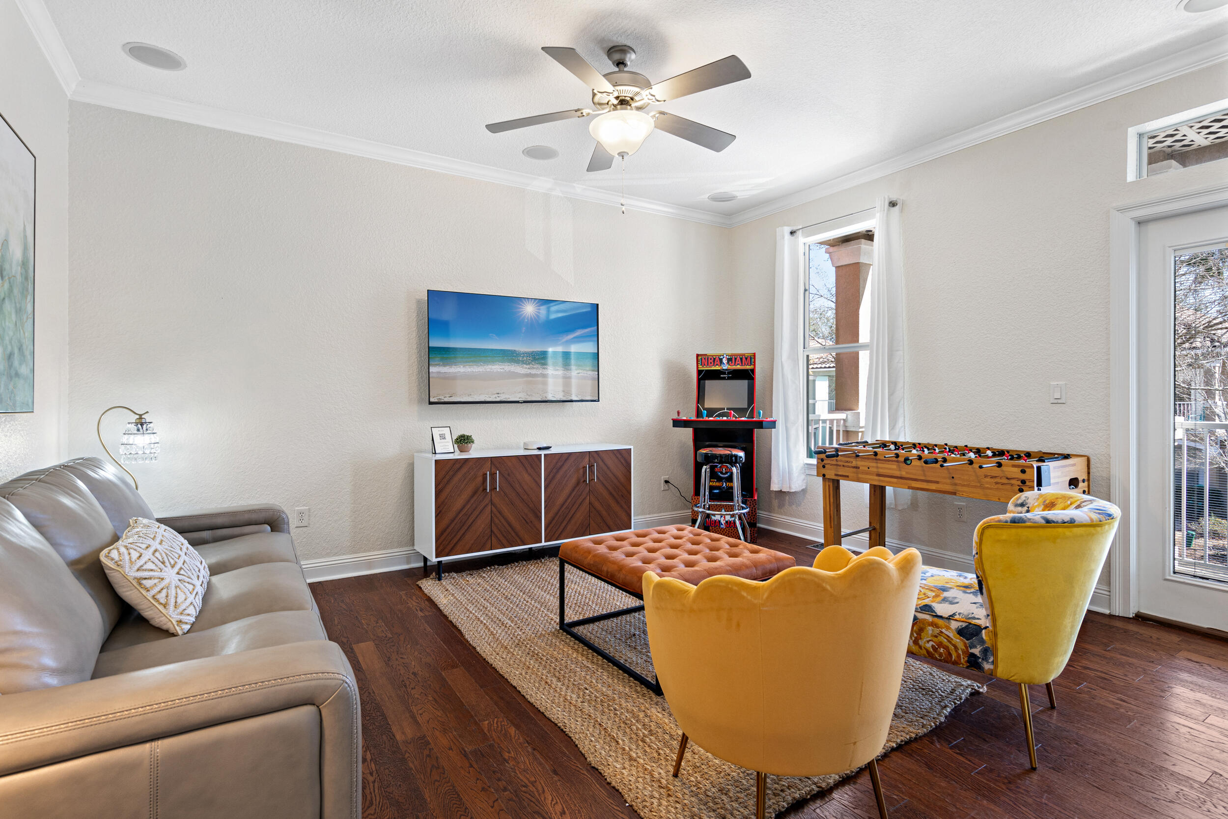 230 Kono Way Destin, FL 32541 - Photo 18 of 41 a living room with furniture and a flat screen tv