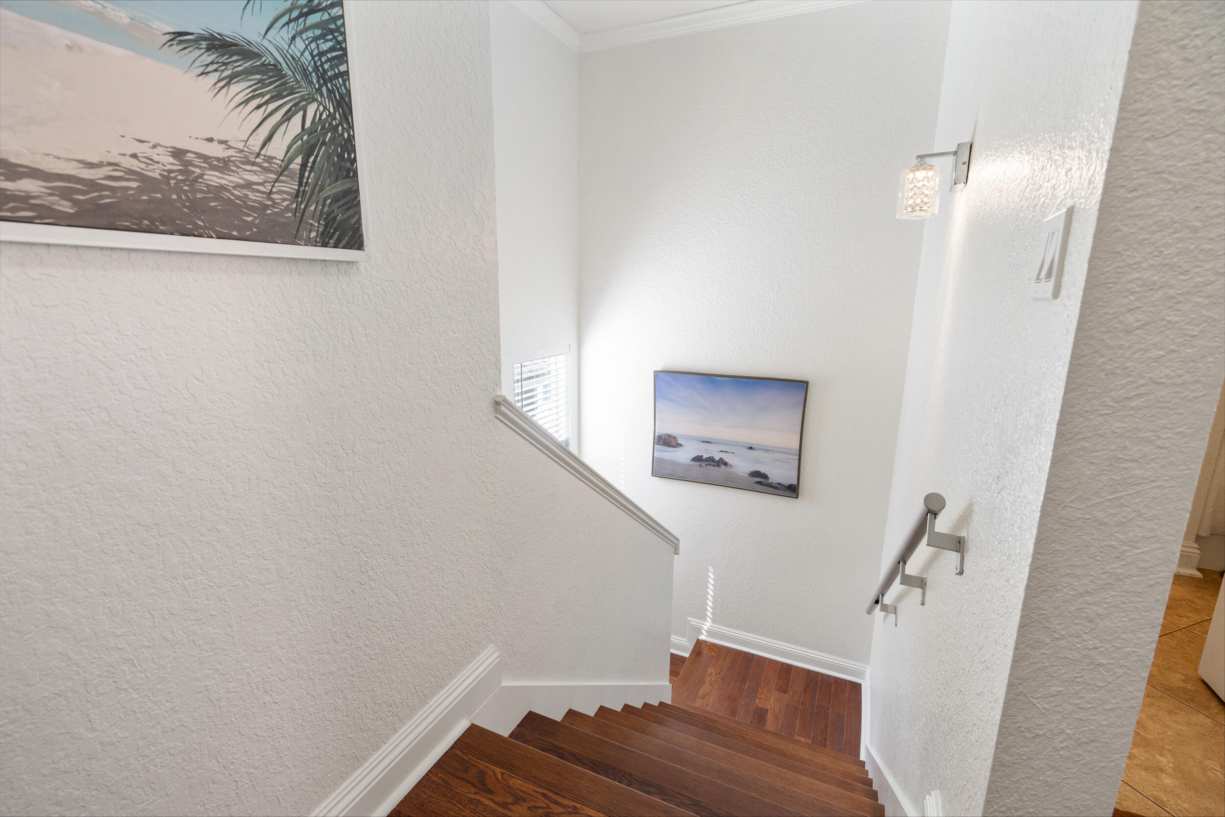 230 Kono Way Destin, FL 32541 - Photo 27 of 41 a view of staircase with wooden floor