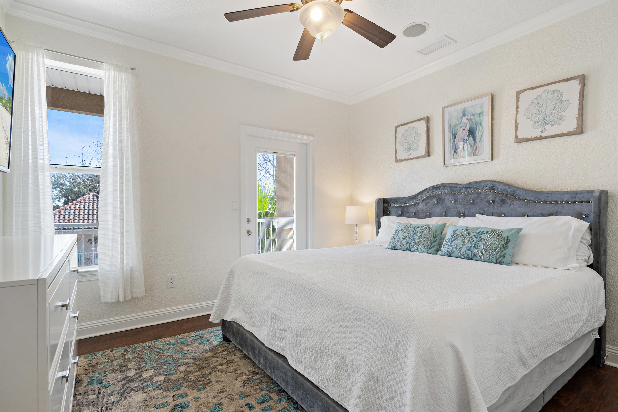 230 Kono Way Destin, FL 32541 - Photo 31 of 41 a bedroom with a bed and a window