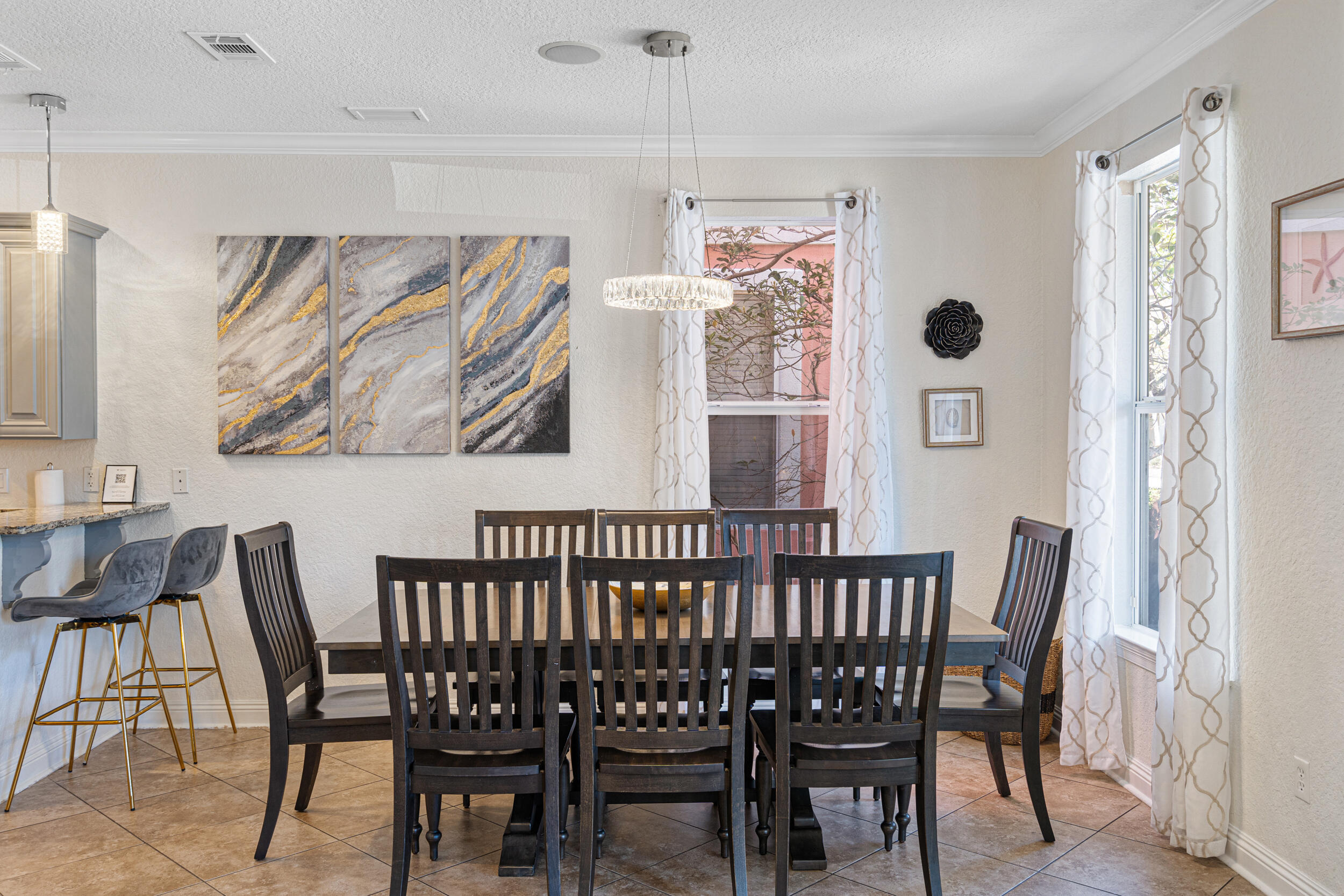 230 Kono Way Destin, FL 32541 - Photo 7 of 41 a view of a dining room with furniture window and outside view