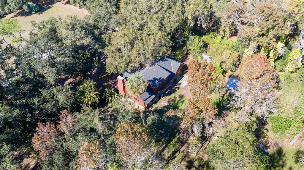 2641 McIntosh Road Dover, FL 33527 - Photo 50 of 58 an aerial view of a house with a yard and garden