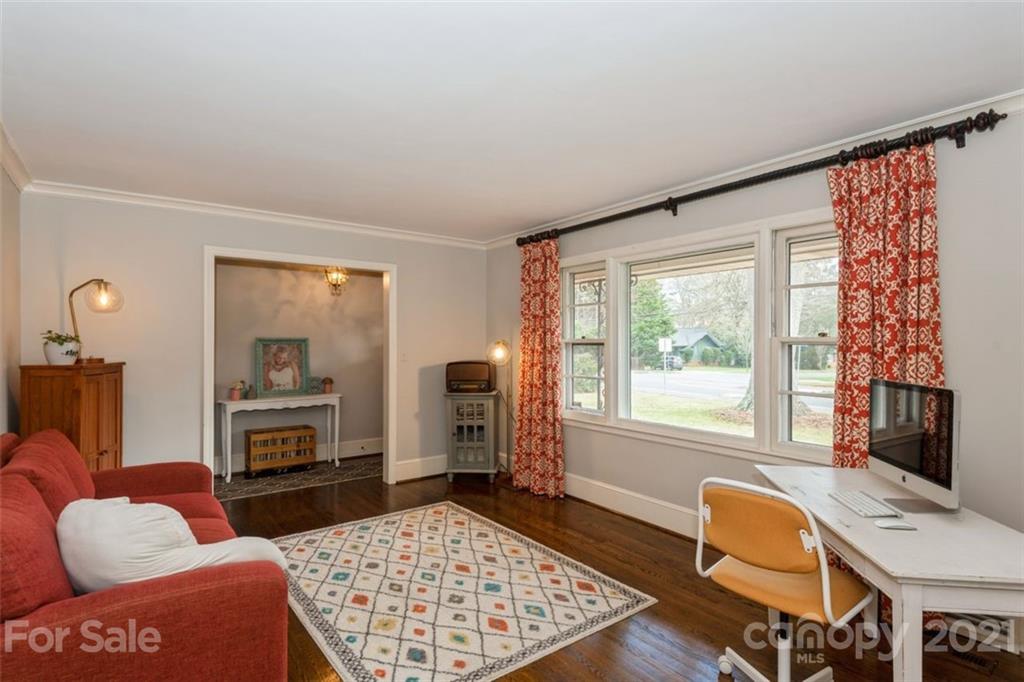 632 Scaleybark Road Charlotte, NC 28209 - Photo 14 of 36 a living room with furniture and a window