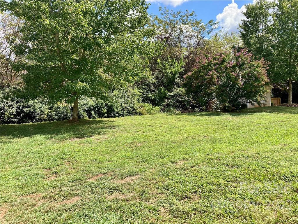 6432 Hermsley Road Charlotte, NC 28278 - Photo 31 of 32 a view of a green yard with a house