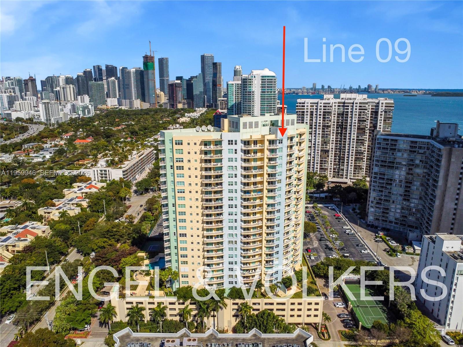 2475 Brickell Avenue, Unit 1509 Miami, FL 33129 - Photo 2 of 32 Aerial View-The Metropolitan-Line 09