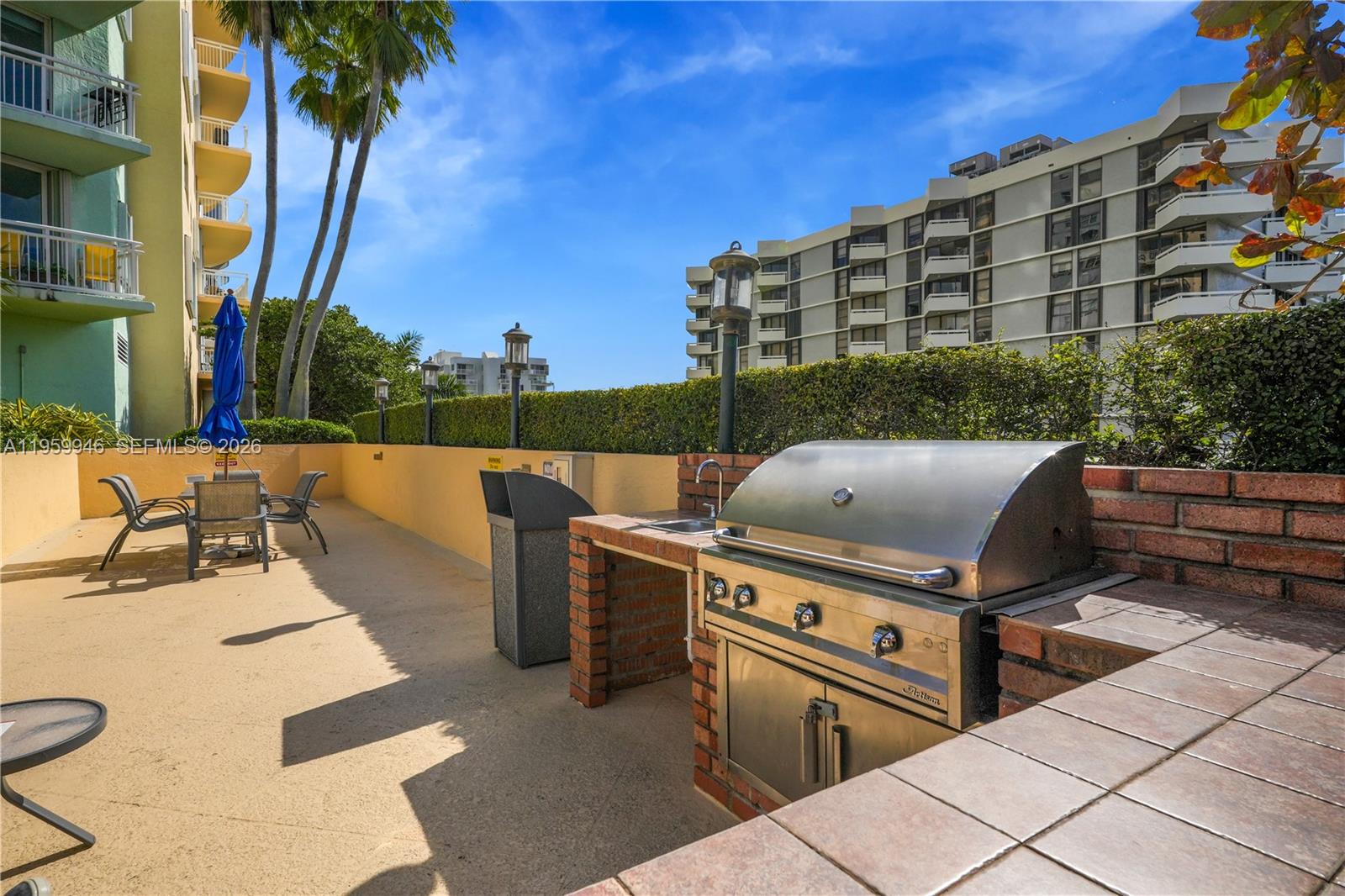 2475 Brickell Avenue, Unit 1509 Miami, FL 33129 - Photo 26 of 31 BBQ on 6th Floor
