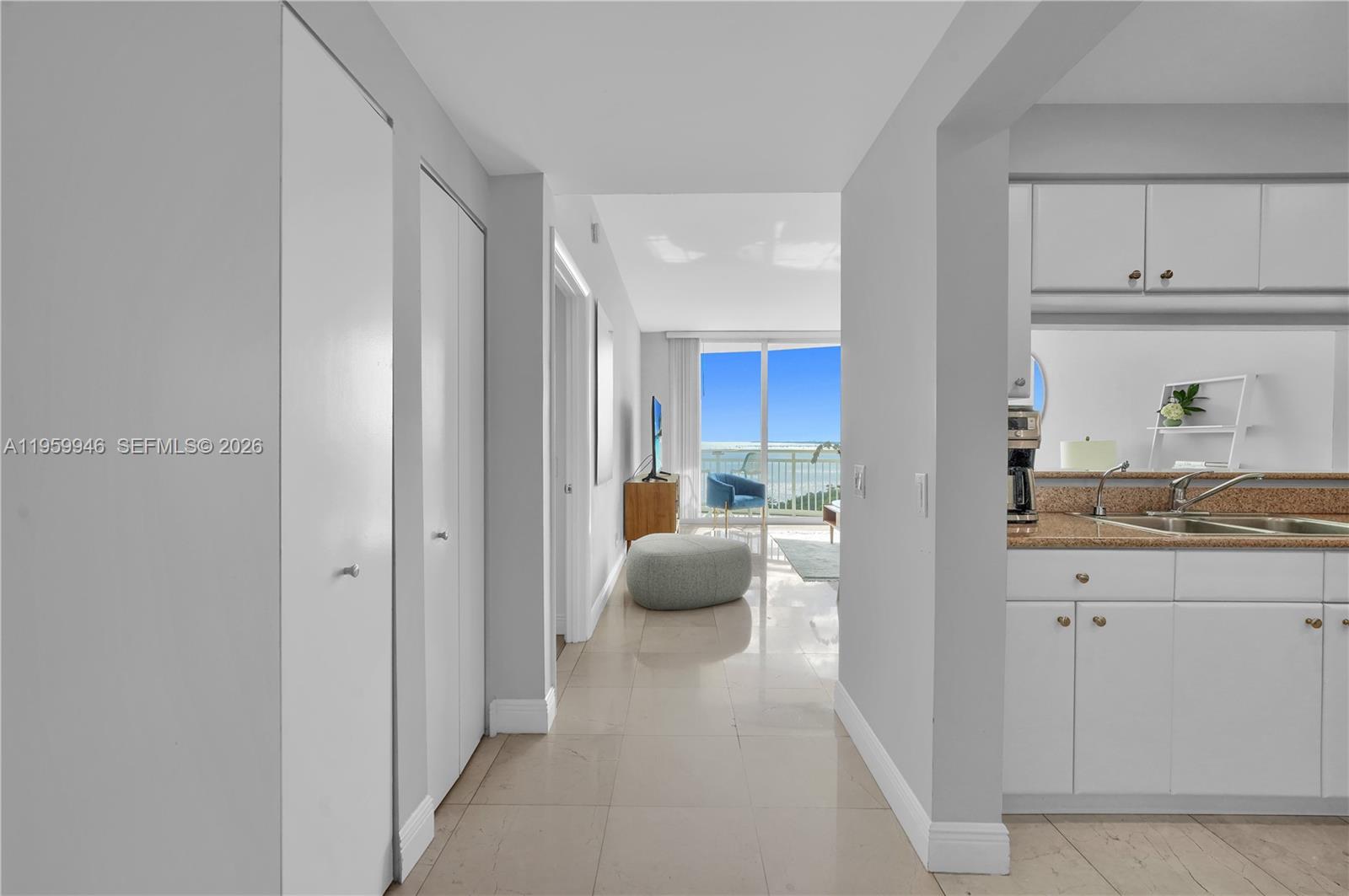 2475 Brickell Avenue, Unit 1509 Miami, FL 33129 - Photo 10 of 31 Hallway Entrance to the Apartment