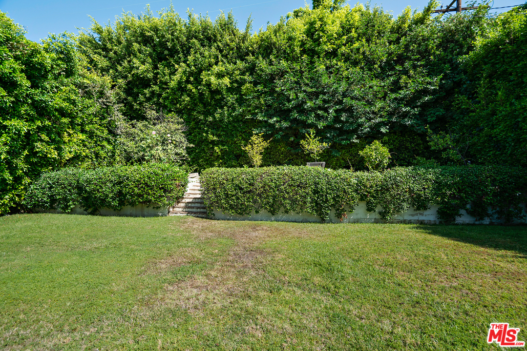 9601 Bolton Road Los Angeles, CA 90034 - Photo 23 of 33 a view of a garden with a tree