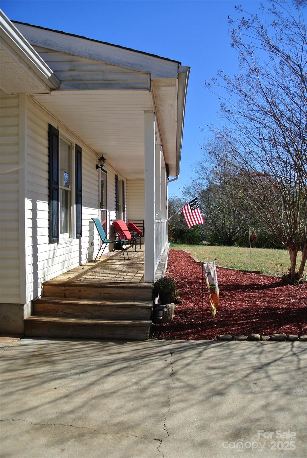 225 McDade Road Forest City, NC 28043 - Photo 12 of 44 a view of outdoor space and deck