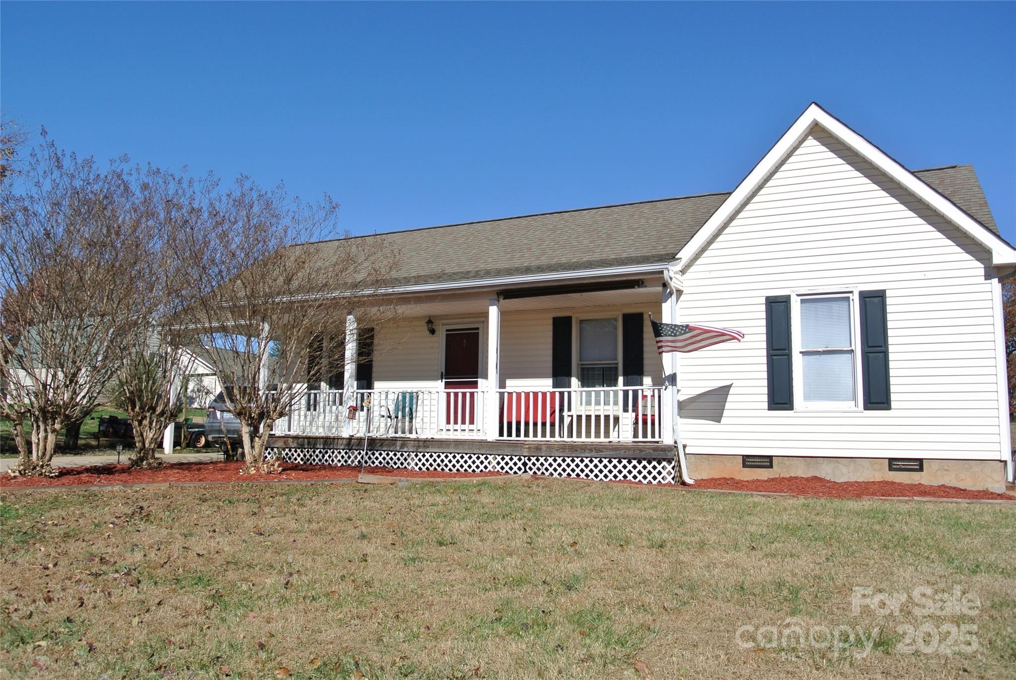 225 McDade Road Forest City, NC 28043 - Photo 7 of 44 a view of a house with a backyard