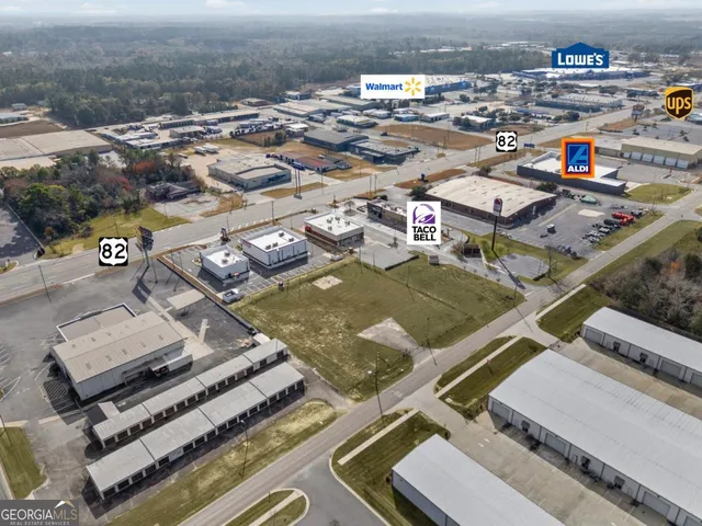 a view of a water fountain and city view