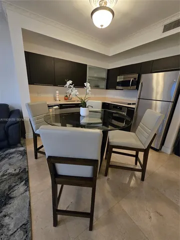 a white refrigerator with a refrigerator