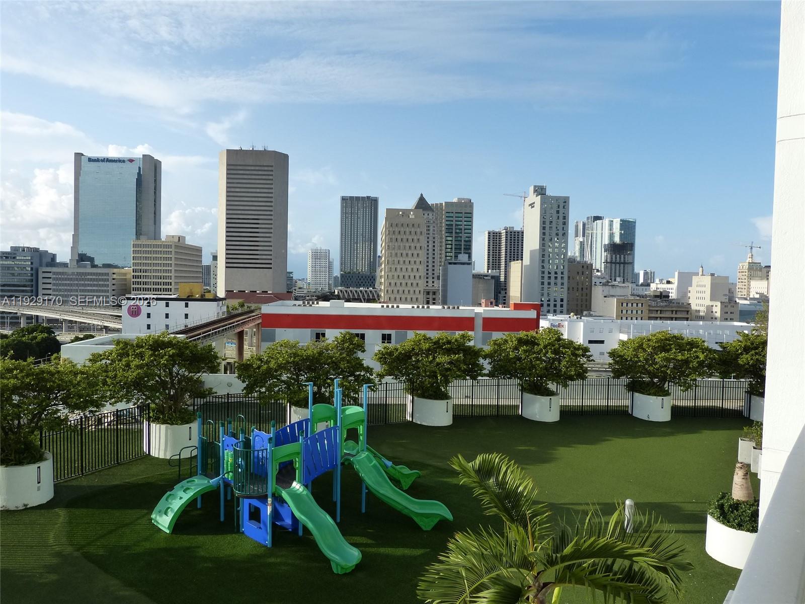 90 Southwest 3rd Street, Unit 1110 Miami, FL 33130 - Photo 24 of 55 a view of a city with tall buildings