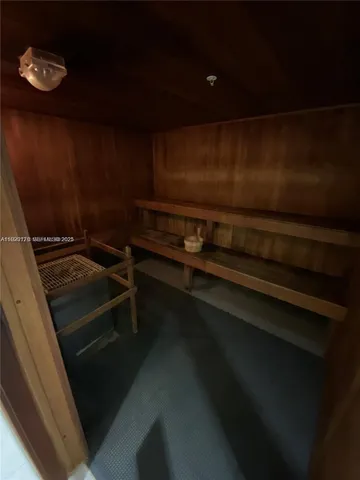 a close view of walk in closet