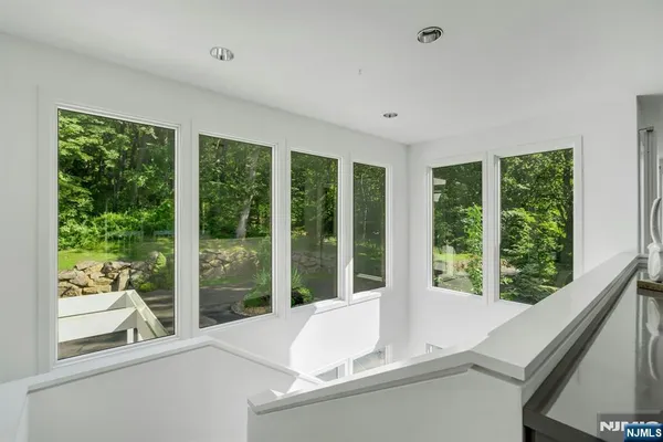 a view of a room and window