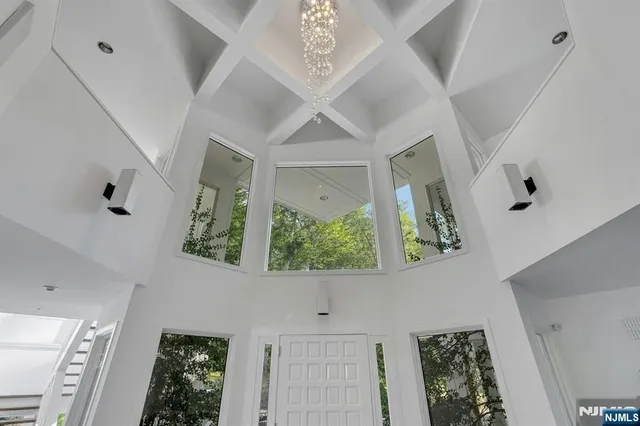 a view of entryway and hallway