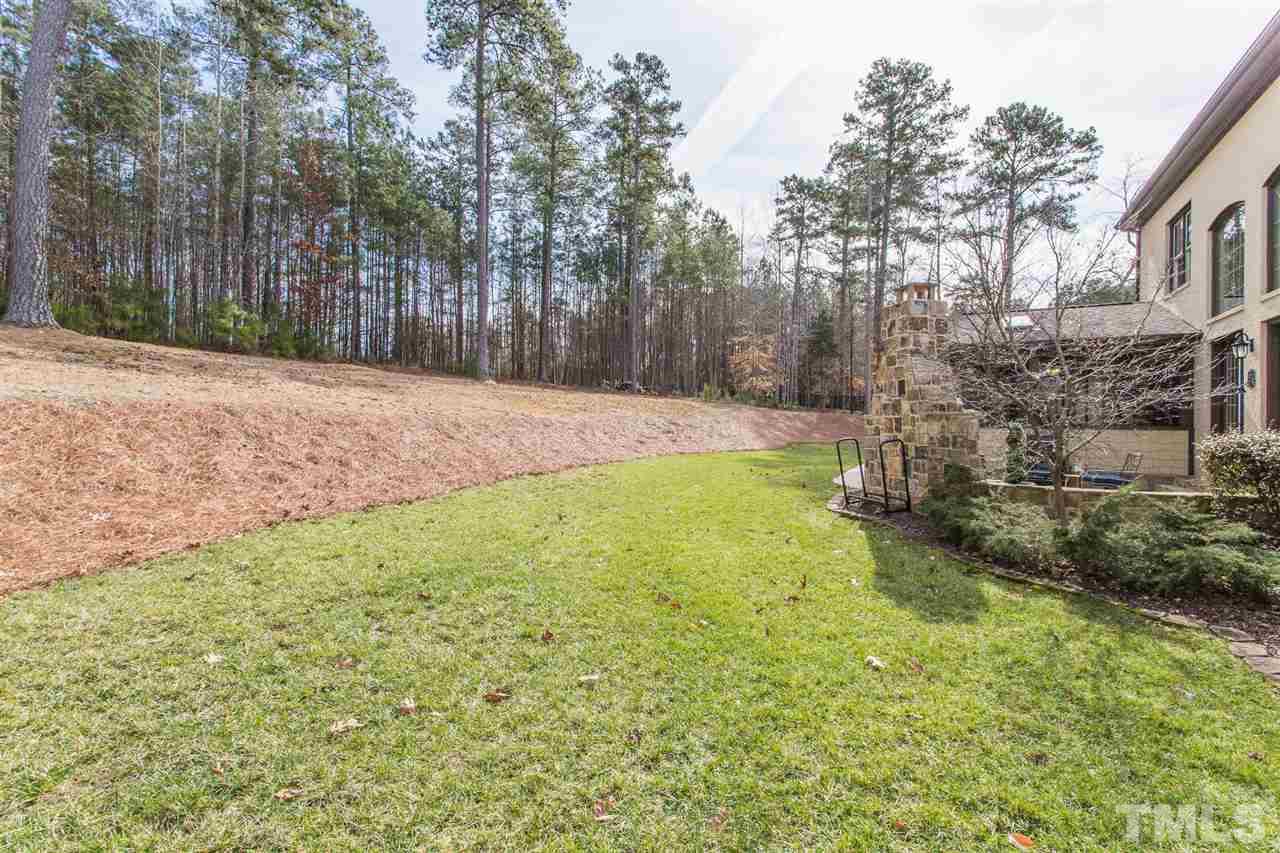 6020 Valencia Court Raleigh, NC 27614 - Photo 25 of 29 a view of a backyard with large trees
