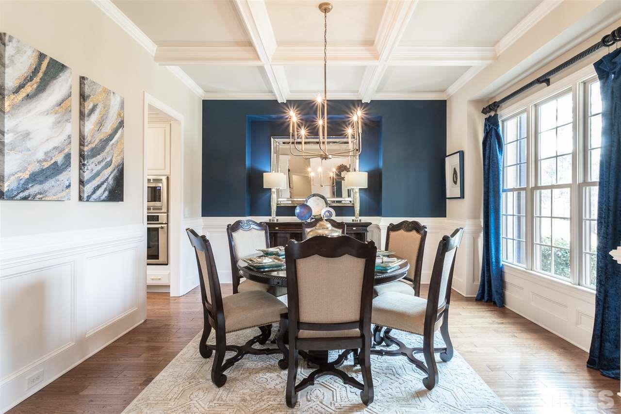 6020 Valencia Court Raleigh, NC 27614 - Photo 5 of 29 a view of a dining room with furniture window and outside view