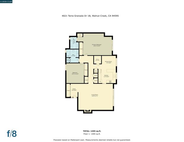 $774,950 | 4021 Terra Granada Drive, Unit 1B, Walnut Creek, CA 94595