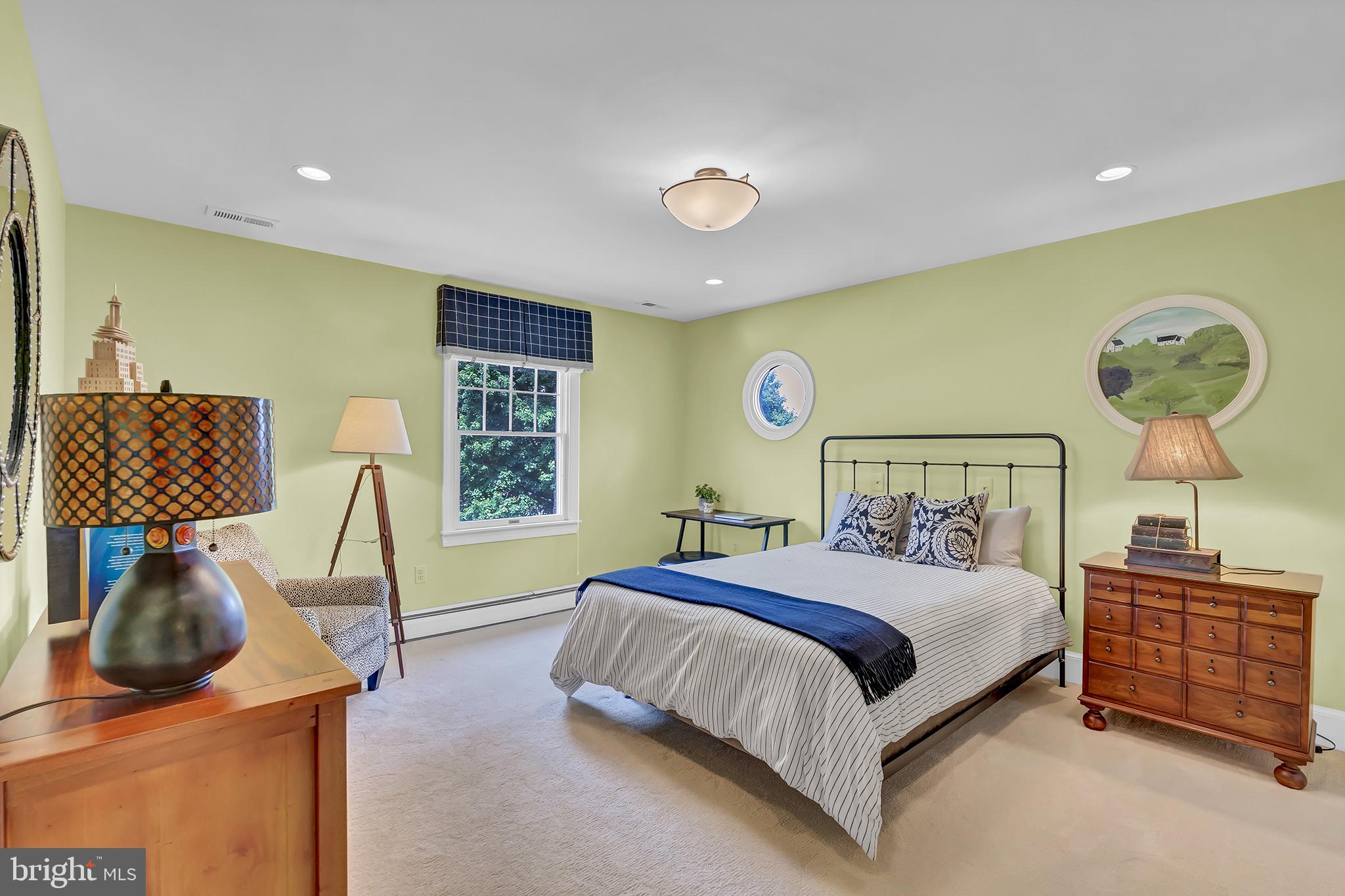 26100 Mullinix Mill Road Mount Airy, MD 21771 - Photo 43 of 99 Serene bedroom with soft green hues.
