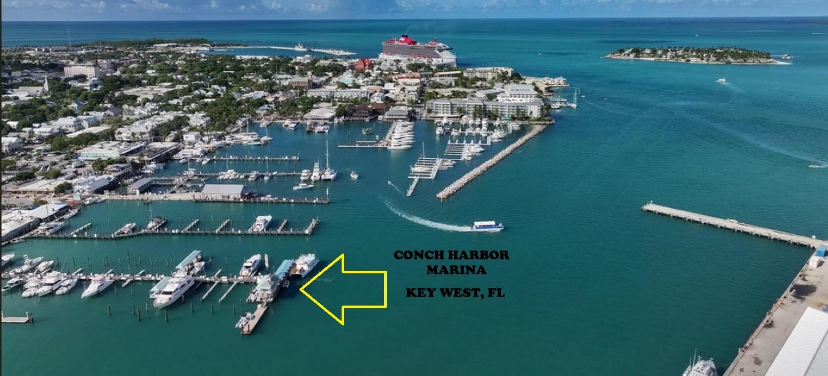 951 Caroline Street, Unit SLIP 9 Key West, FL 33040 - Photo 18 of 24 CHM.aerial2.px7a